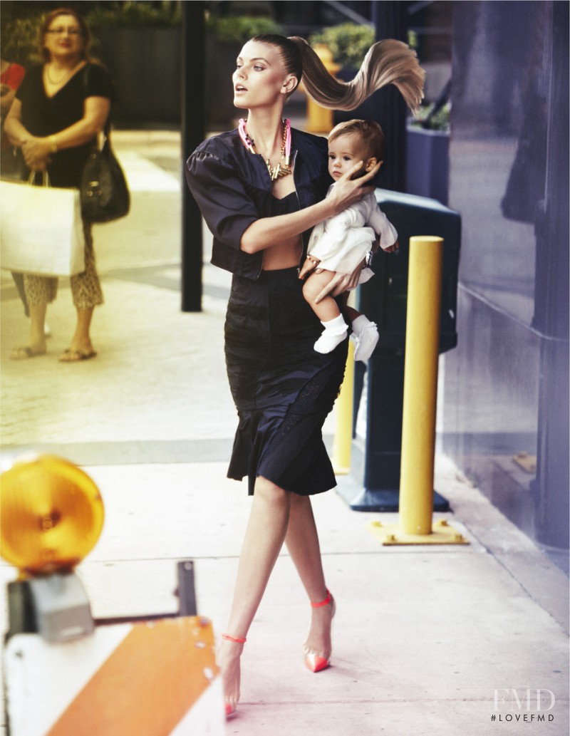 Maryna Linchuk featured in Baby On Board, May 2012