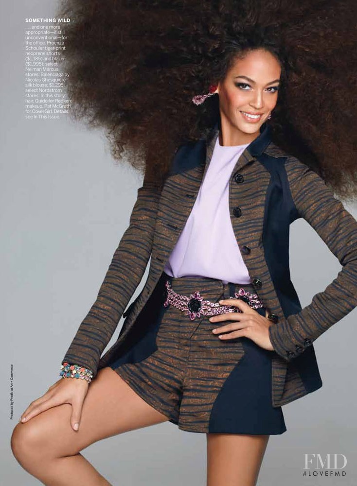 Joan Smalls featured in Short Order, May 2012