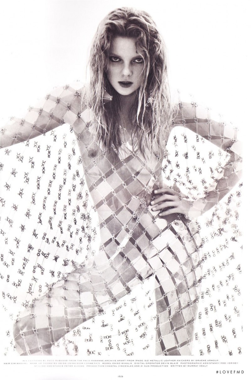 Eniko Mihalik featured in Paco´s Archive, May 2010