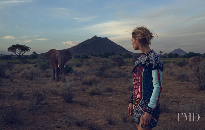 Doutzen Kroes featured in Born To Be Wild (2/3), May 2017
