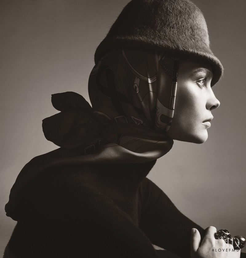 Natalia Vodianova featured in A Woman Of Many Hats, June 2017