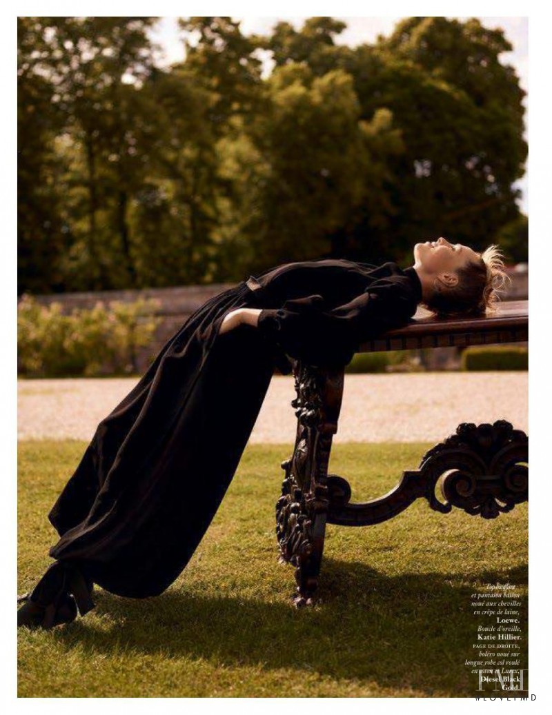 Edie Campbell featured in La Belle Et La Bete, August 2017