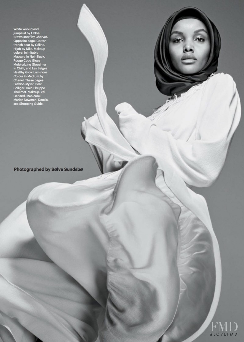 Halima Aden featured in The Face of Things to Come, July 2017