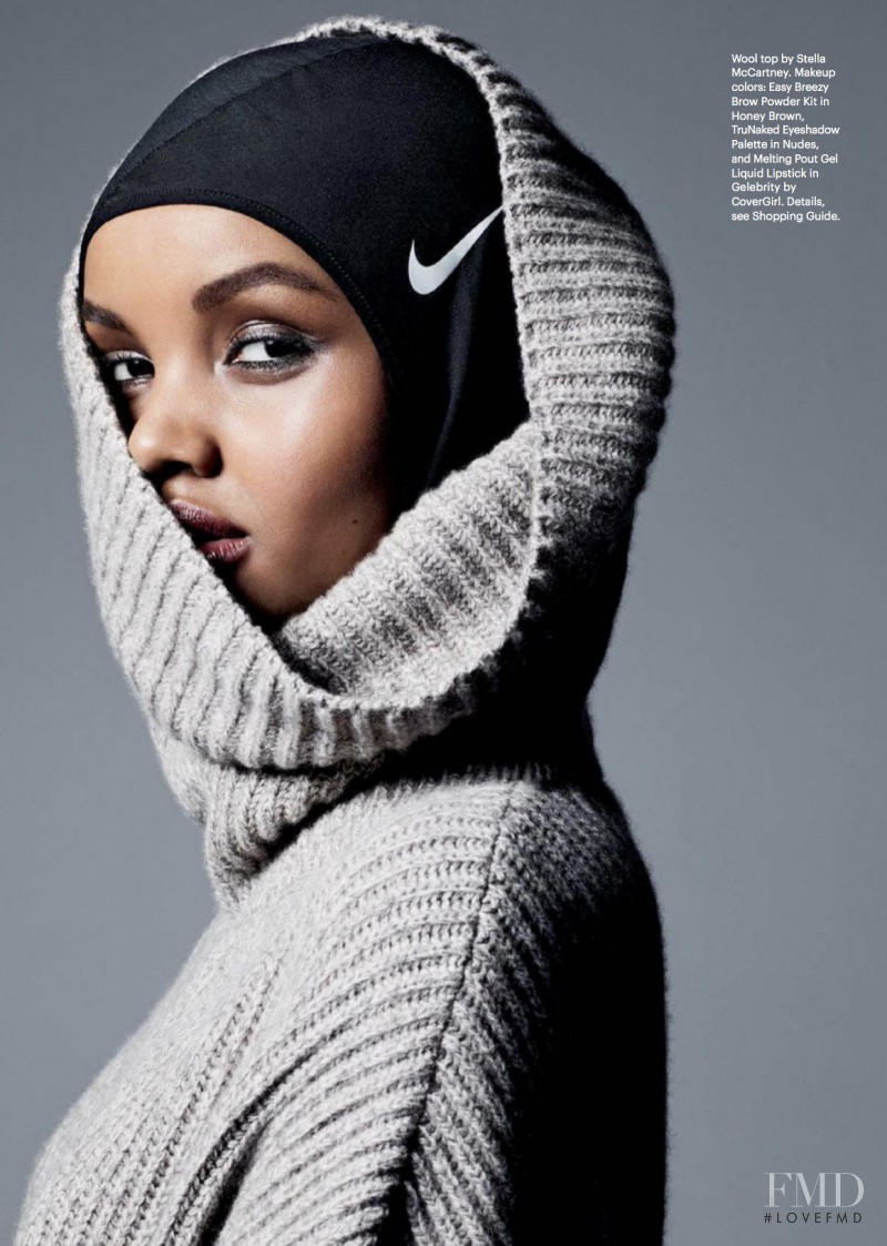 Halima Aden featured in The Face of Things to Come, July 2017