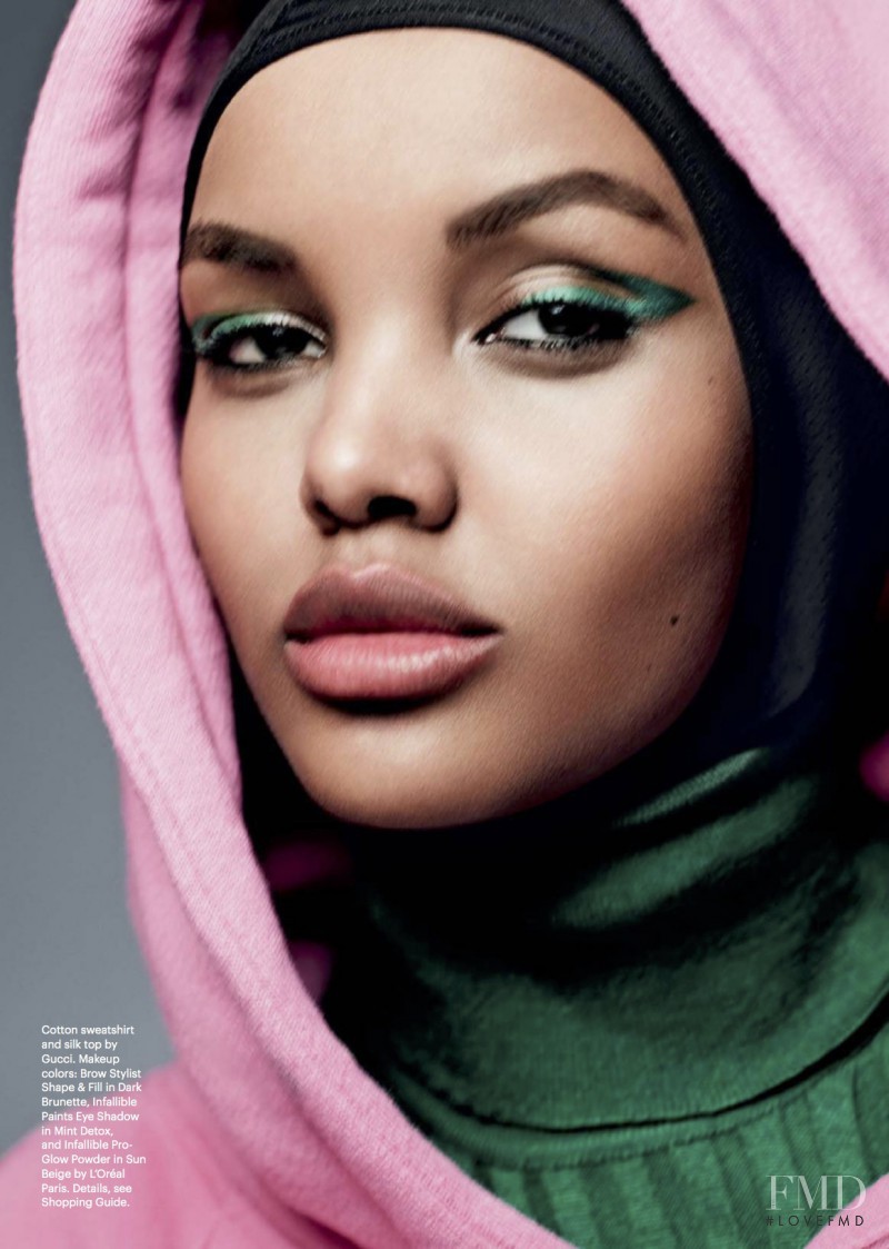 Halima Aden featured in The Face of Things to Come, July 2017