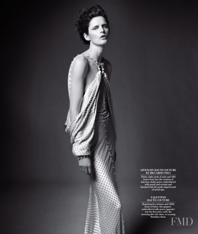 Stella Tennant featured in Dream Weavers, May 2012