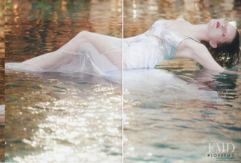 Guinevere van Seenus featured in La Dame du Lac, June 2010