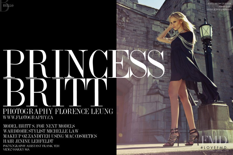 Britt Schafer featured in Princess Britt, November 2011