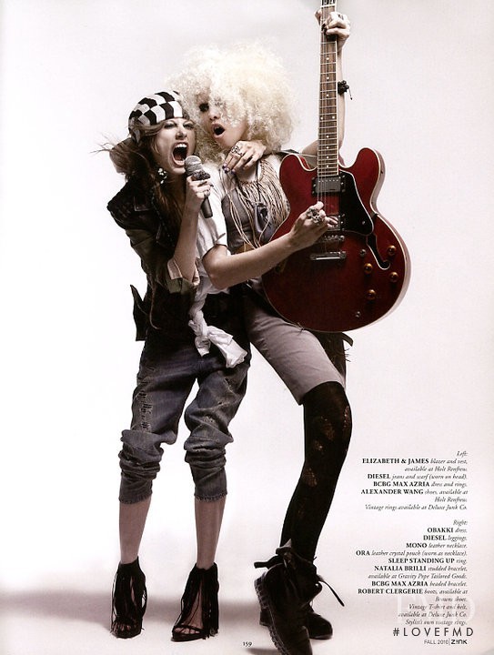 Britt Schafer featured in Rock Of Ages, September 2010