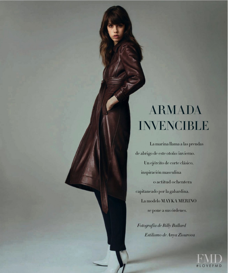 Mayka Merino featured in Armada Invencible, September 2016