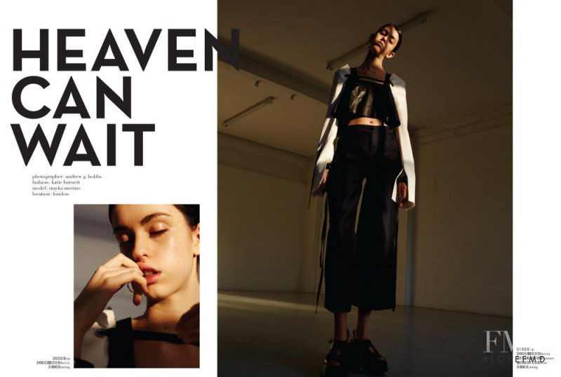 Mayka Merino featured in Heaven Can Wait, March 2016