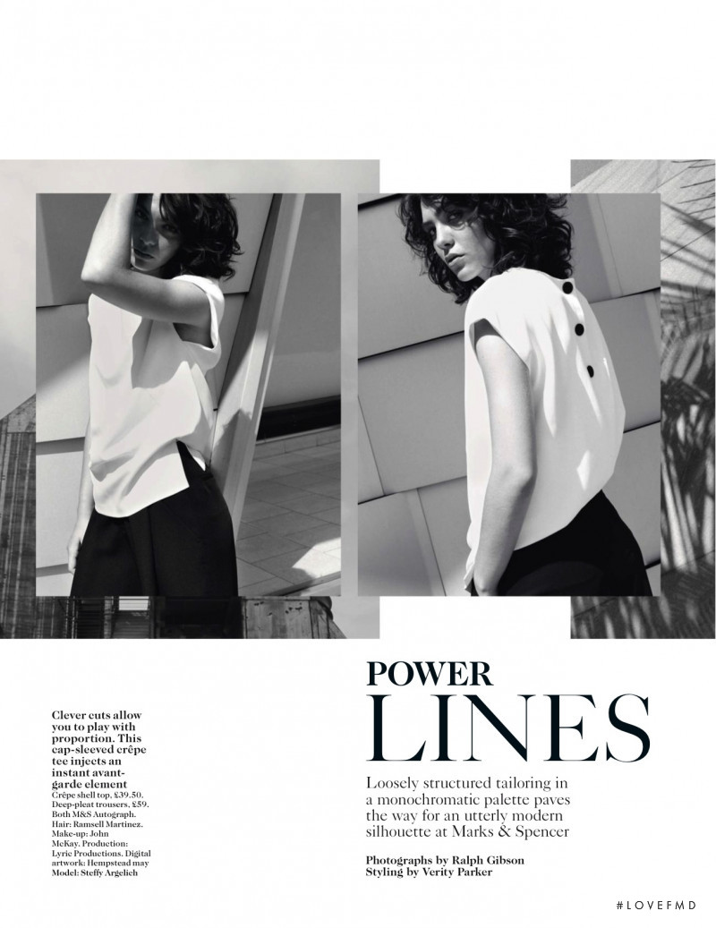 Steffy Argelich featured in Power Lines, September 2016