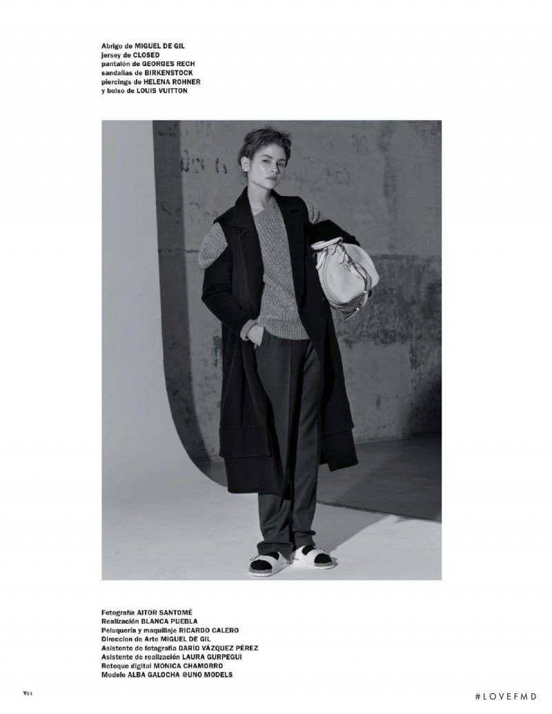 Alba Galocha featured in Moda Easy Way, September 2014