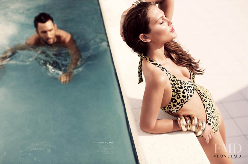 Catherine McNeil featured in Pool Style, June 2010