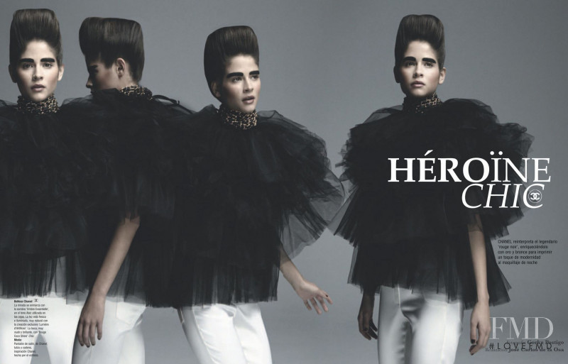 Alba Galocha featured in Heroine Chic, April 2012