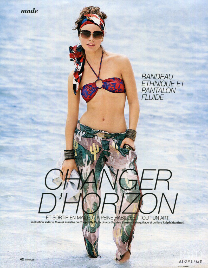 Ana Ponce featured in Changer D\'Horizon, July 2016