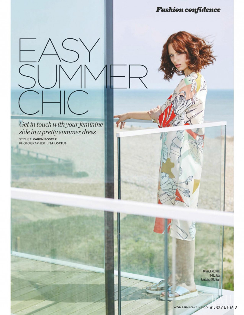 Carolina Ballesteros featured in Easy Summer Chic, August 2016