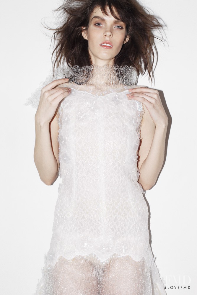 Meghan Collison featured in Powerful Beauty, May 2012