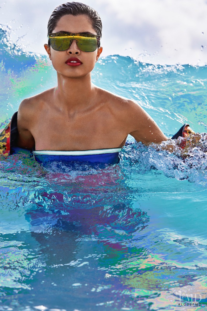 Luz Pavon featured in Tulum, August 2017