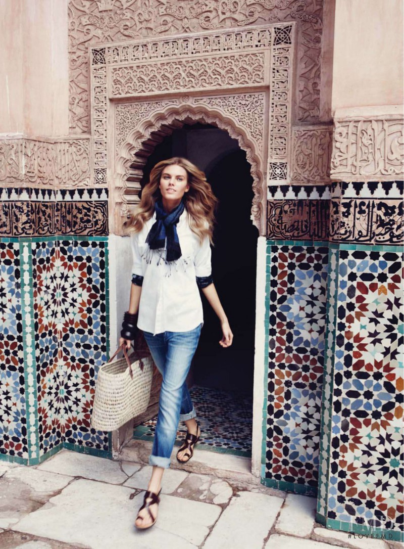 Maryna Linchuk featured in Marrakech Moment, March 2010