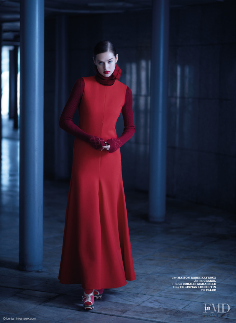 Anais Pouliot featured in Red Ready, August 2017