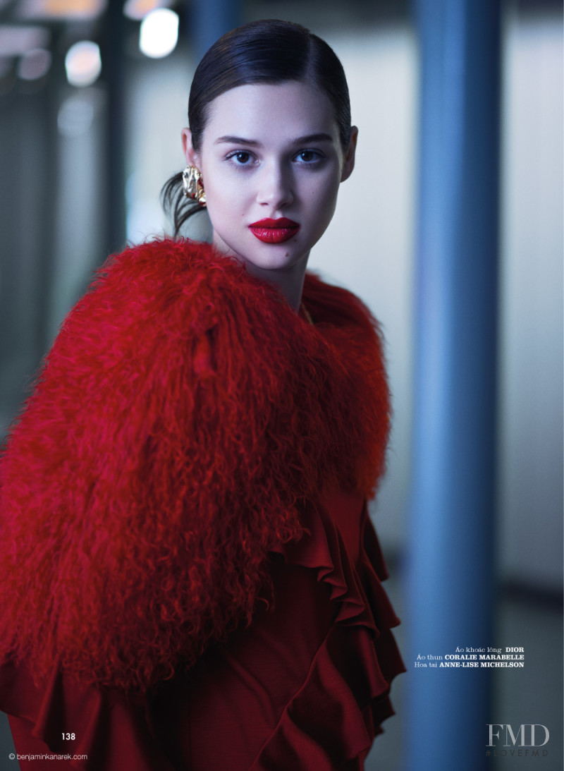 Anais Pouliot featured in Red Ready, August 2017