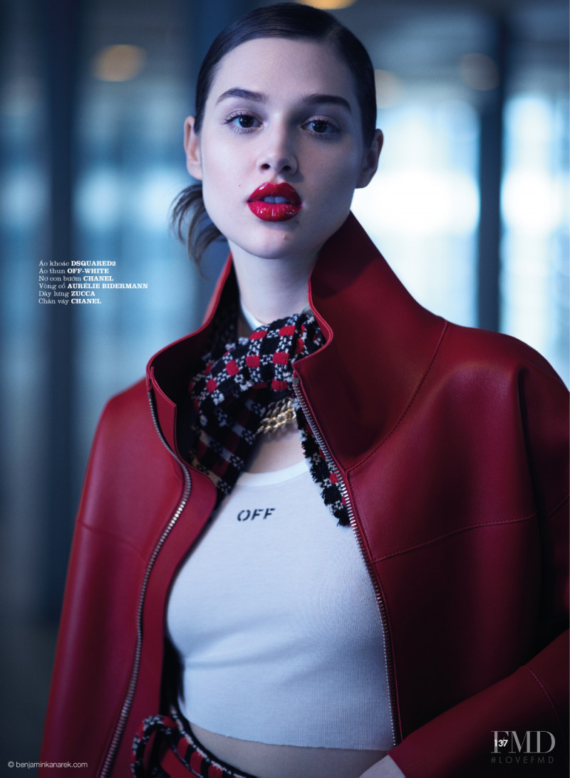 Anais Pouliot featured in Red Ready, August 2017