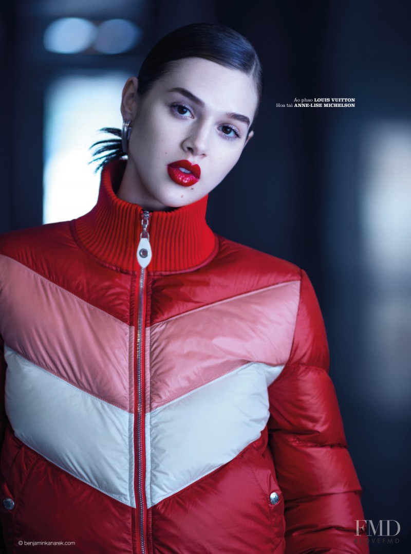 Anais Pouliot featured in Red Ready, August 2017