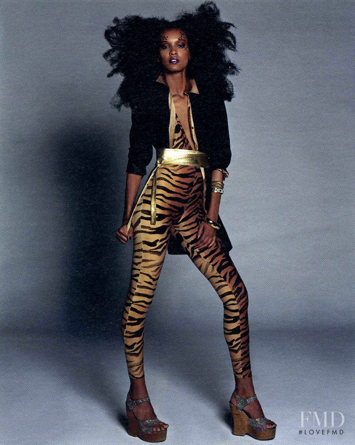 Liya Kebede featured in Various Models, August 2003