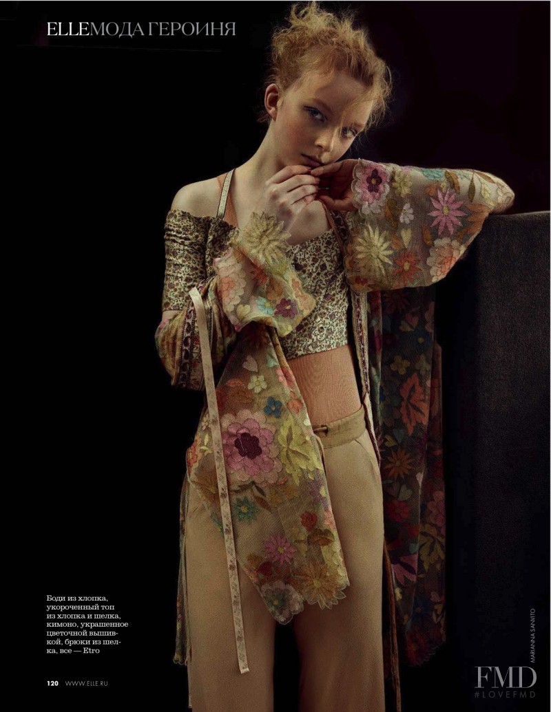 Lily Nova featured in Etro Special, May 2016