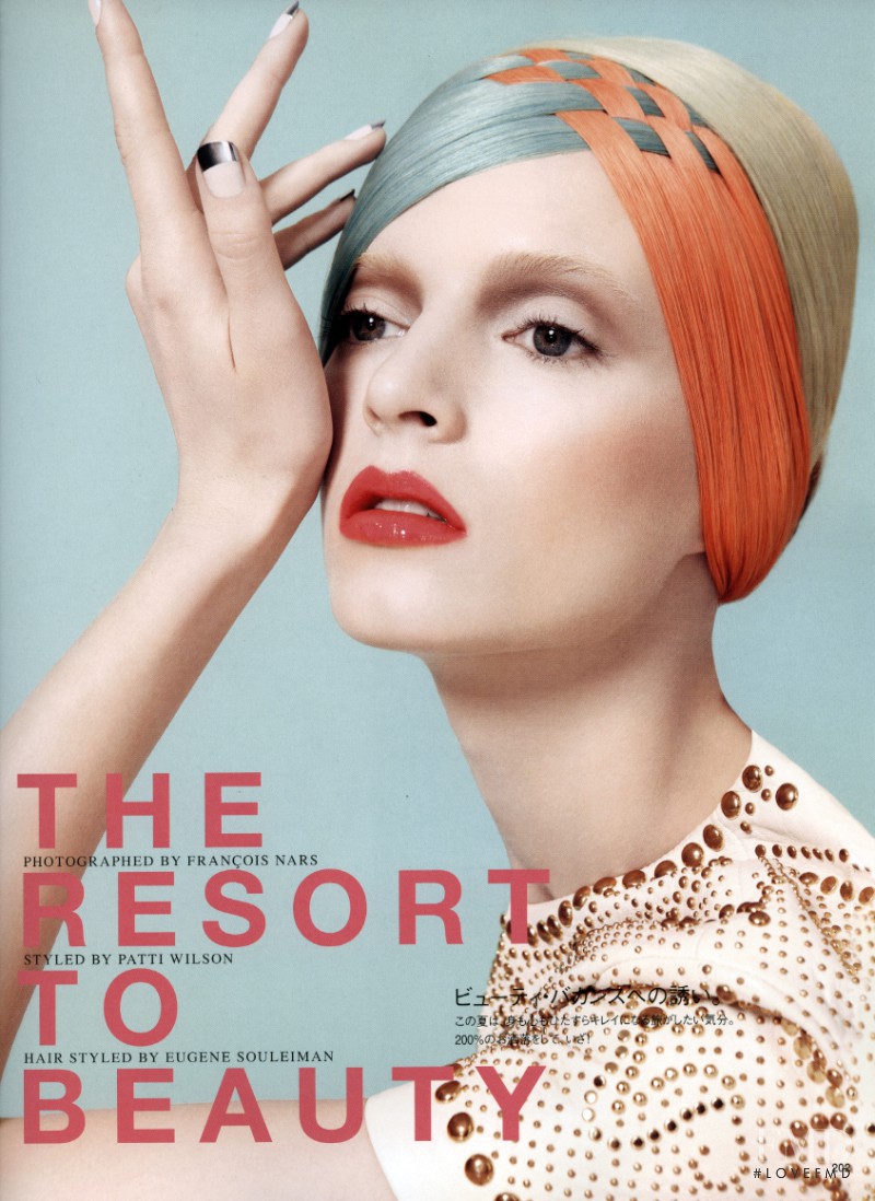 Daria Strokous featured in The Resort To Beauty, June 2012