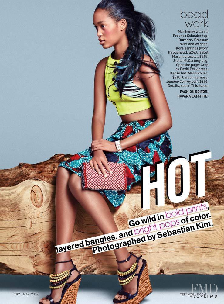 Marihenny Rivera Pasible featured in Hot Tropic, May 2012