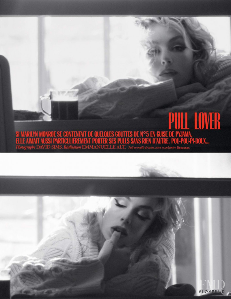 Edie Campbell featured in Pull Lover, September 2017