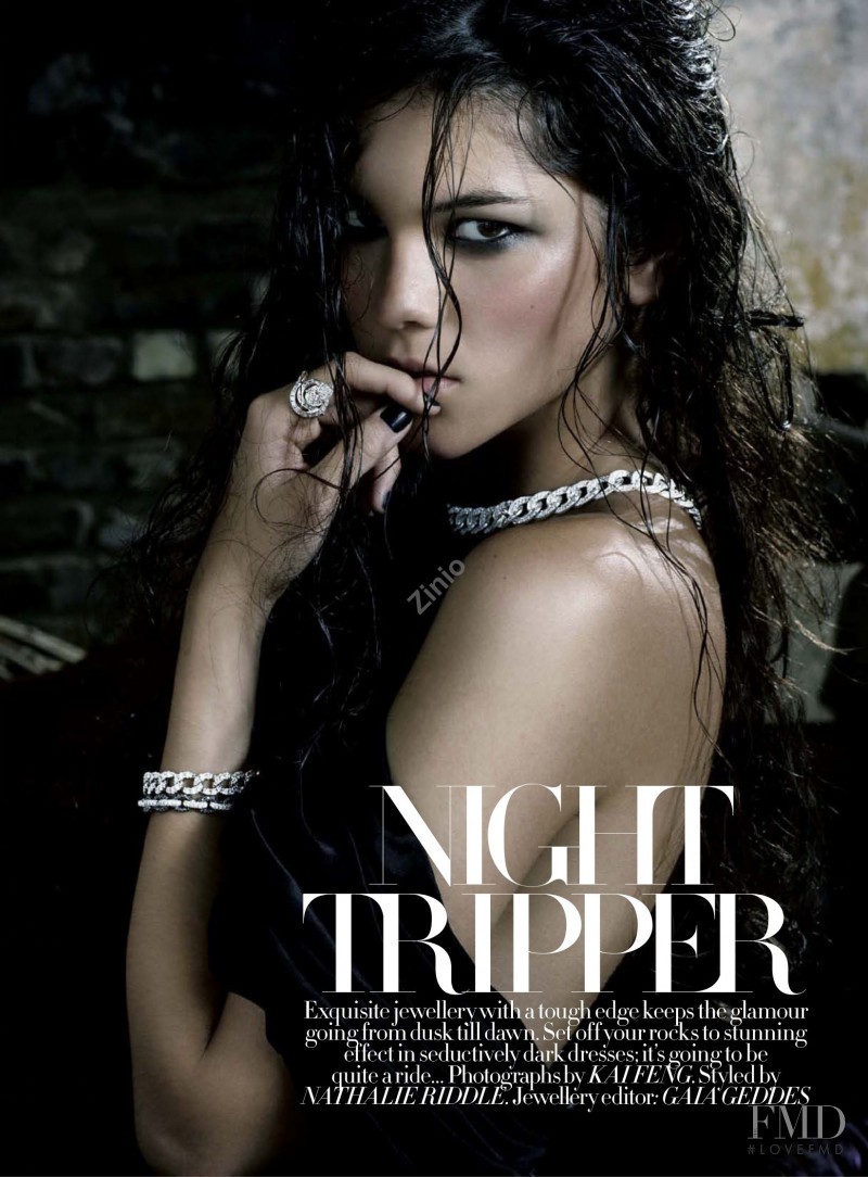 Monica Castillo featured in Night Tripper, December 2007