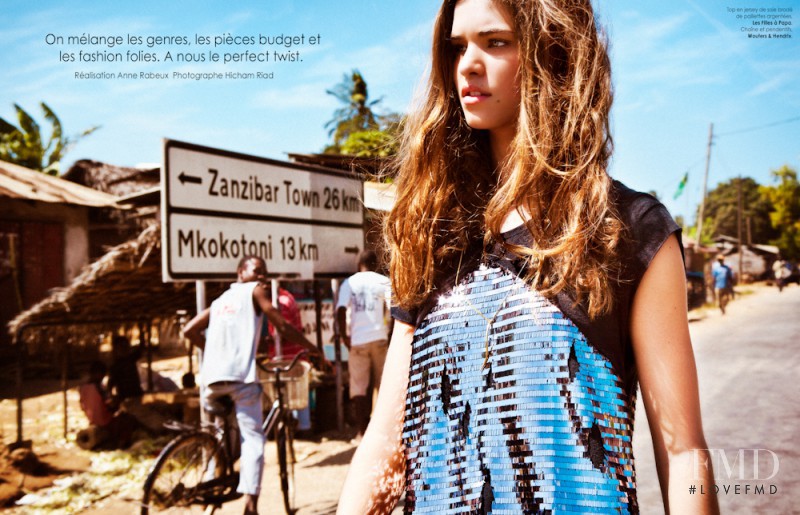 Robin Holzken featured in Perfect Twist, May 2012