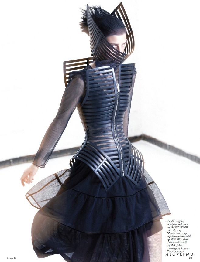 Jana Knauerova featured in Electric Warrior, March 2012