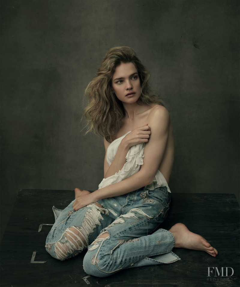 Natalia Vodianova featured in Good Jeans, September 2017