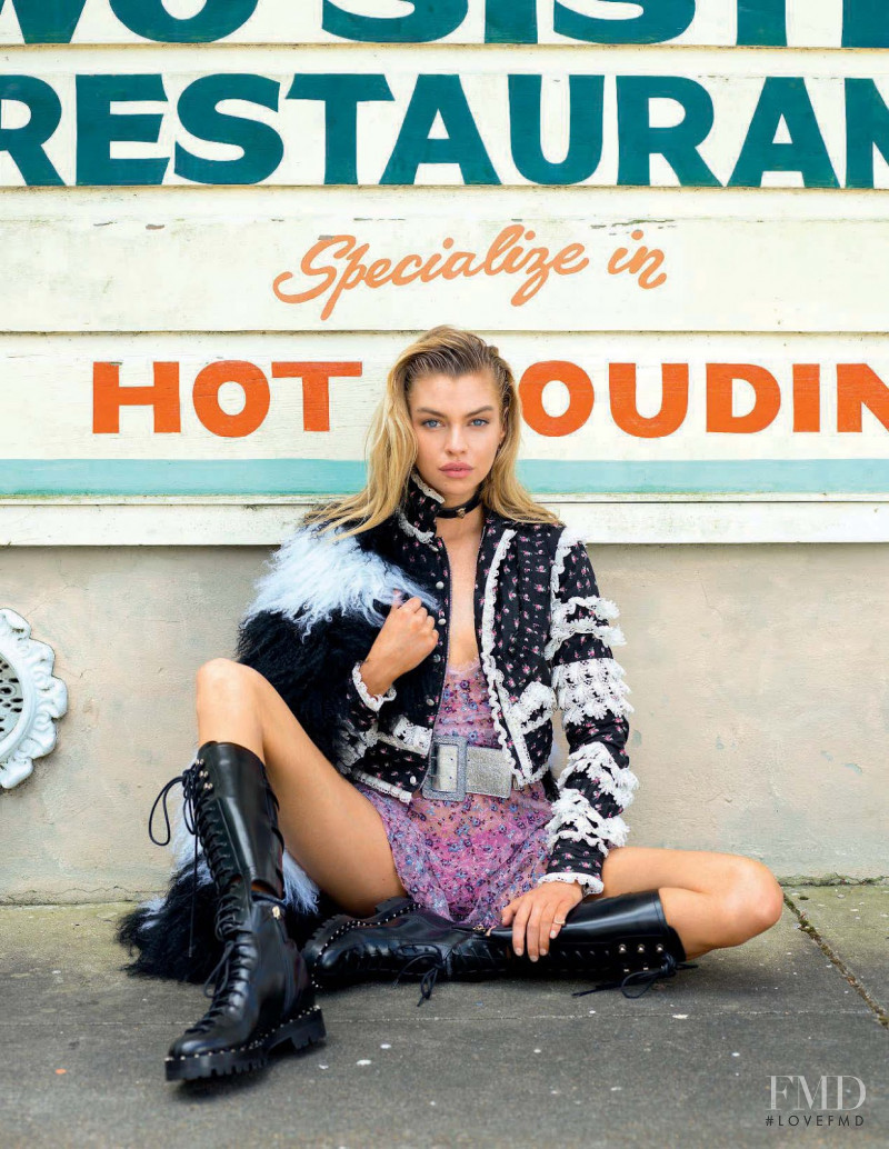 Stella Maxwell featured in Elle Likes Stella, September 2017