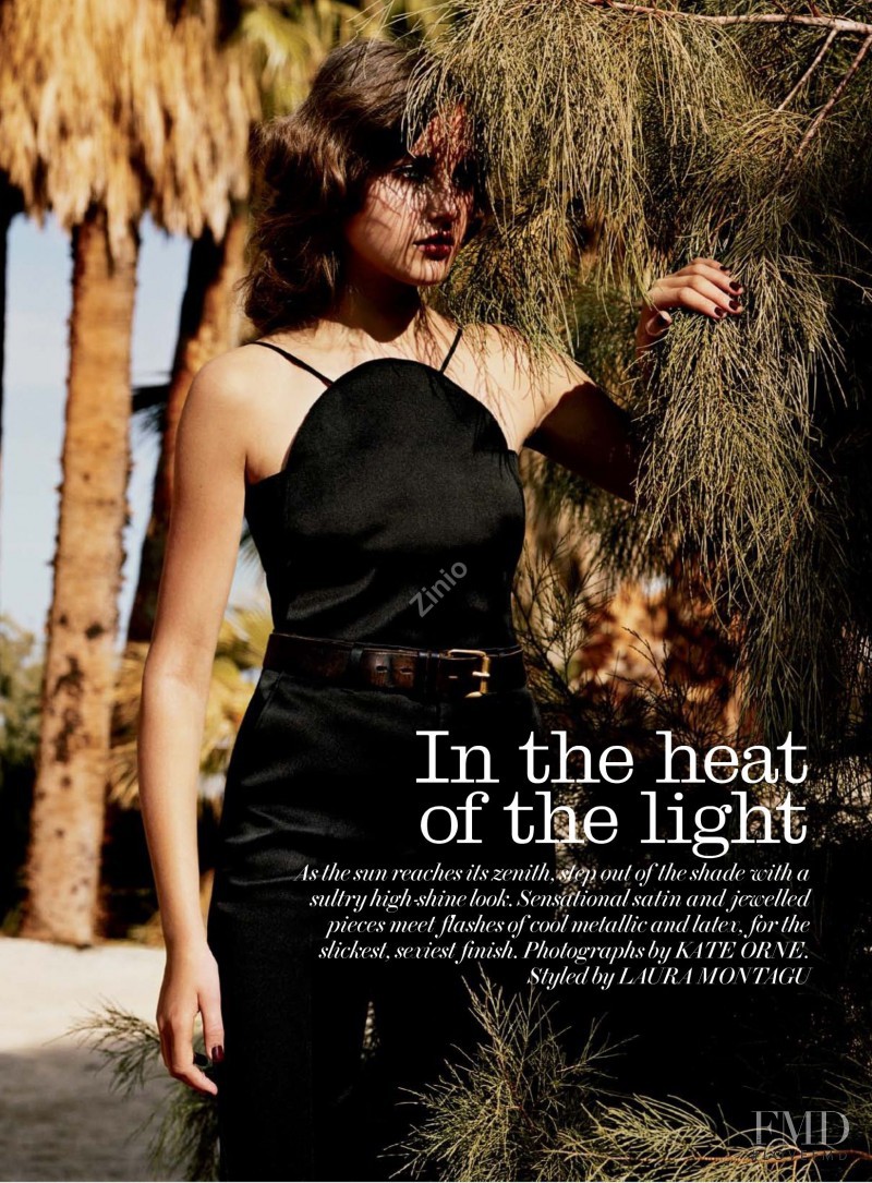 Claudia Merikula featured in In the heat of the light, July 2007