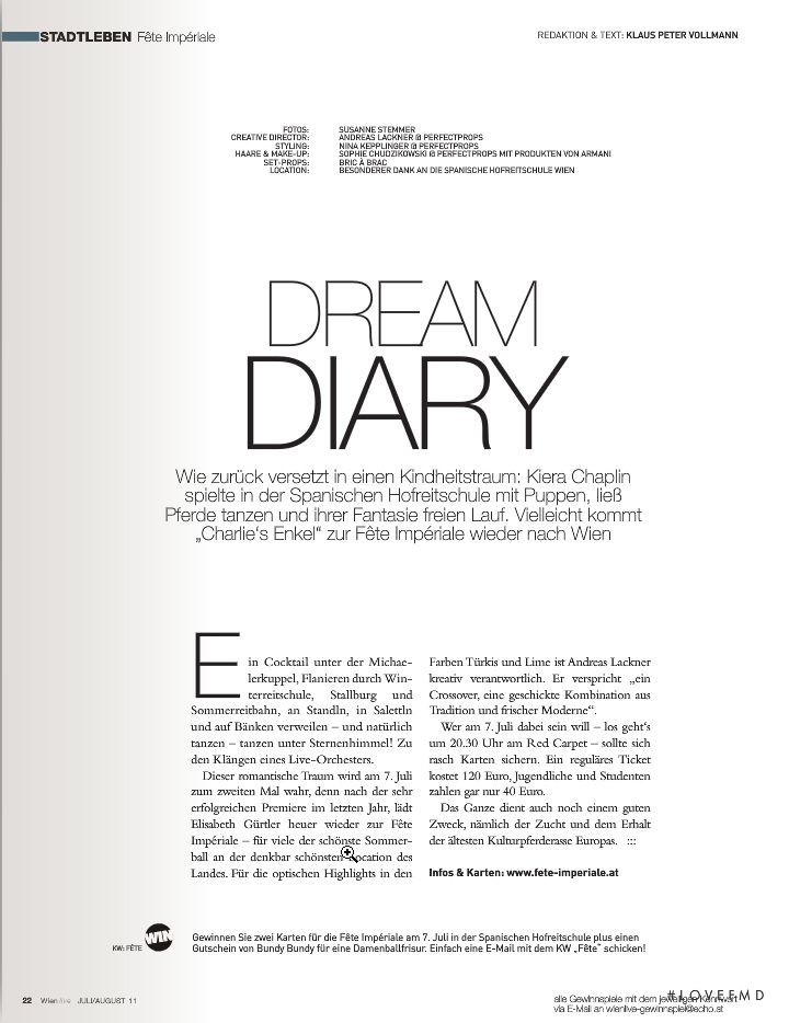 Dream Diary, July 2011