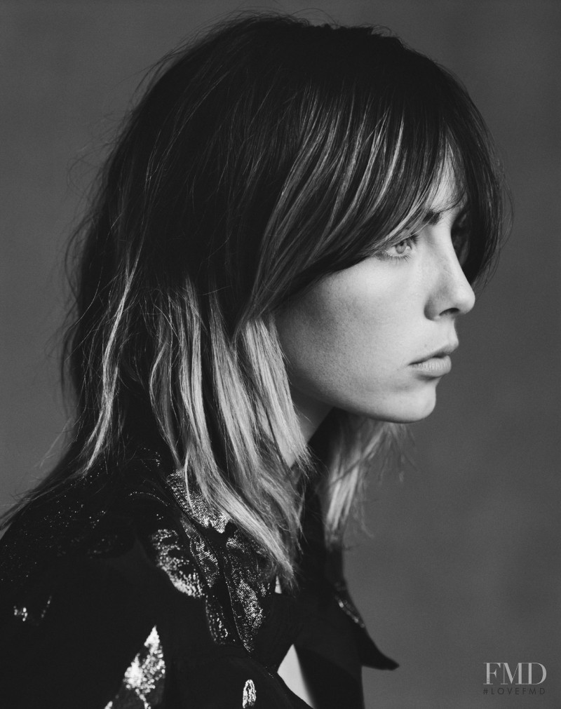 Edie Campbell featured in Modern Brit, August 2016