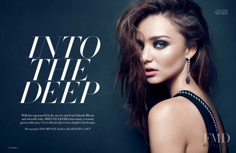 Miranda Kerr featured in  Into The Deep, March 2012