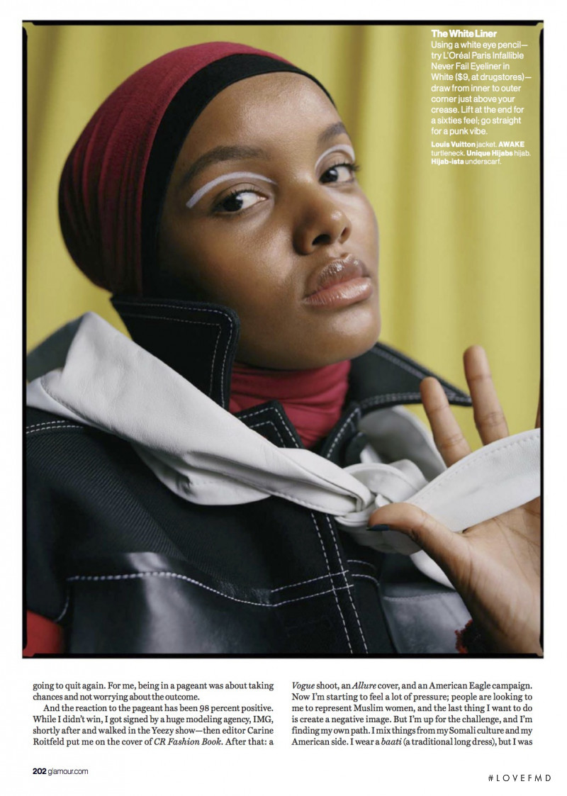 Halima Aden featured in Halima\'s World, September 2017