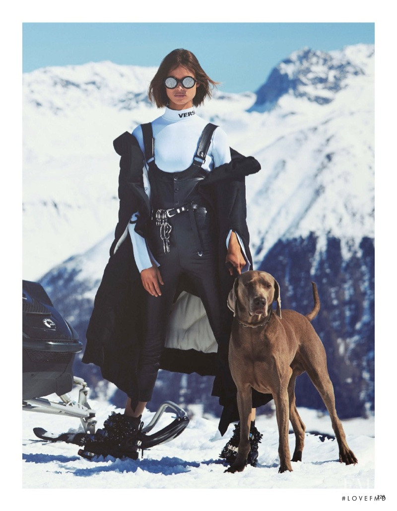 Birgit Kos featured in Skiing in Luxury, August 2017
