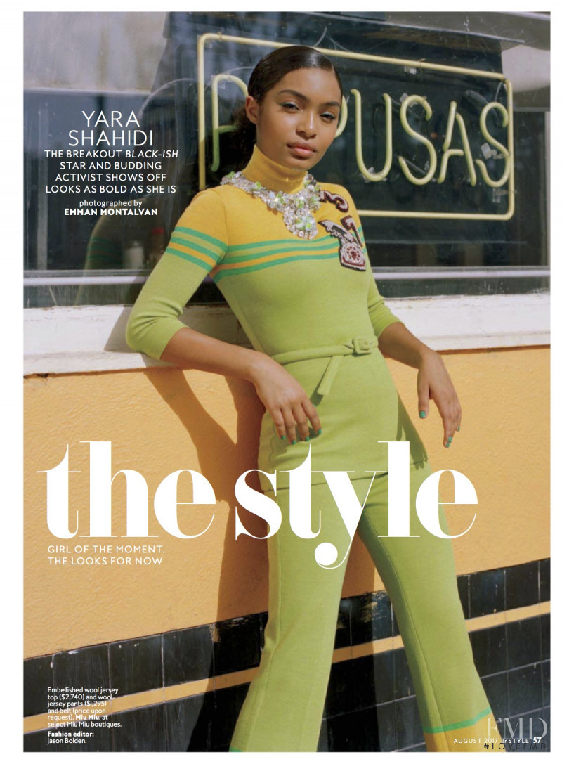 The Style: Yara Shahidi, August 2017