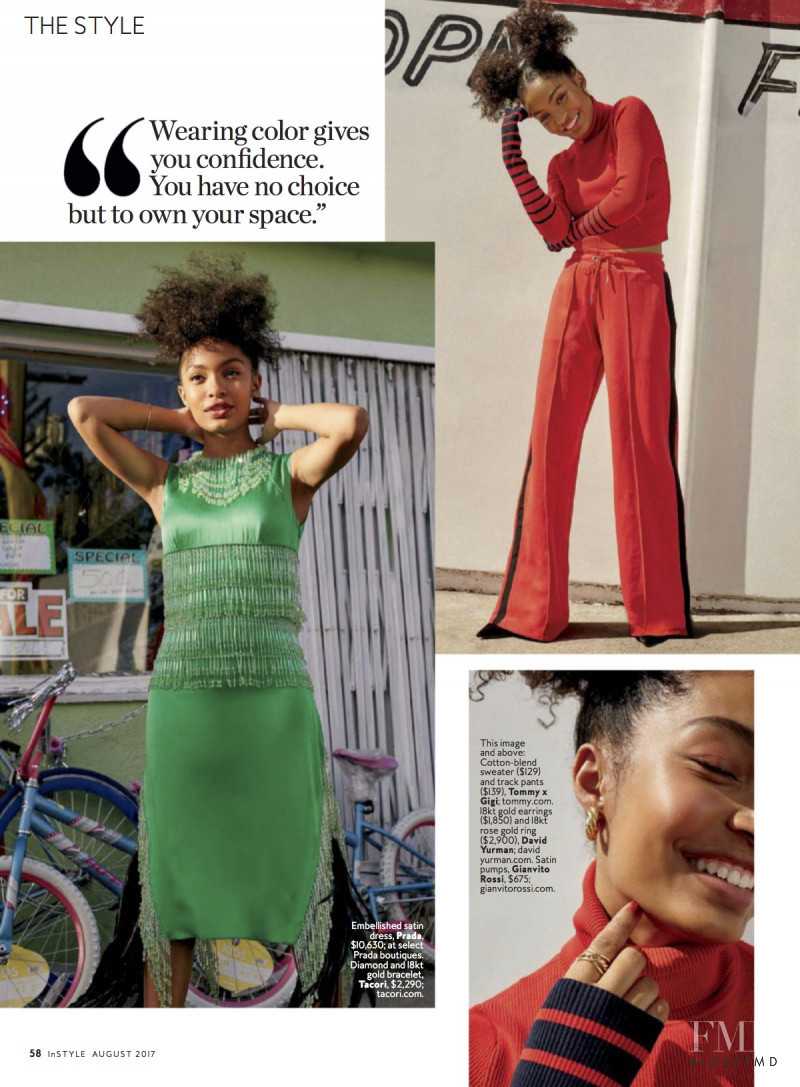 The Style: Yara Shahidi, August 2017