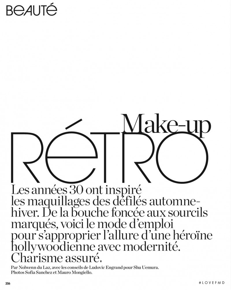 Make-Up Retro, August 2013