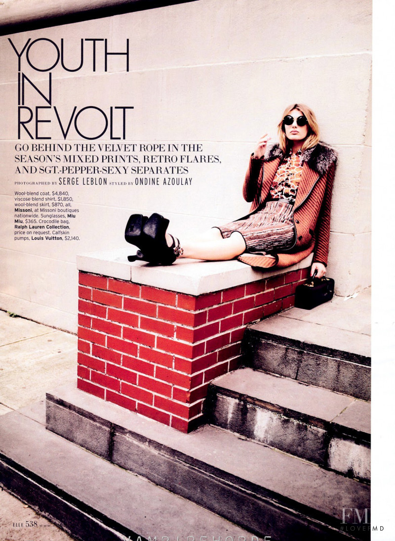 Bregje Heinen featured in Youth in Revolt, September 2012