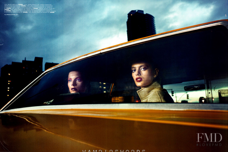 Bregje Heinen featured in Chanel, June 2012