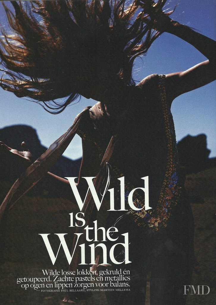 Bregje Heinen featured in Wild is the Wind, May 2012